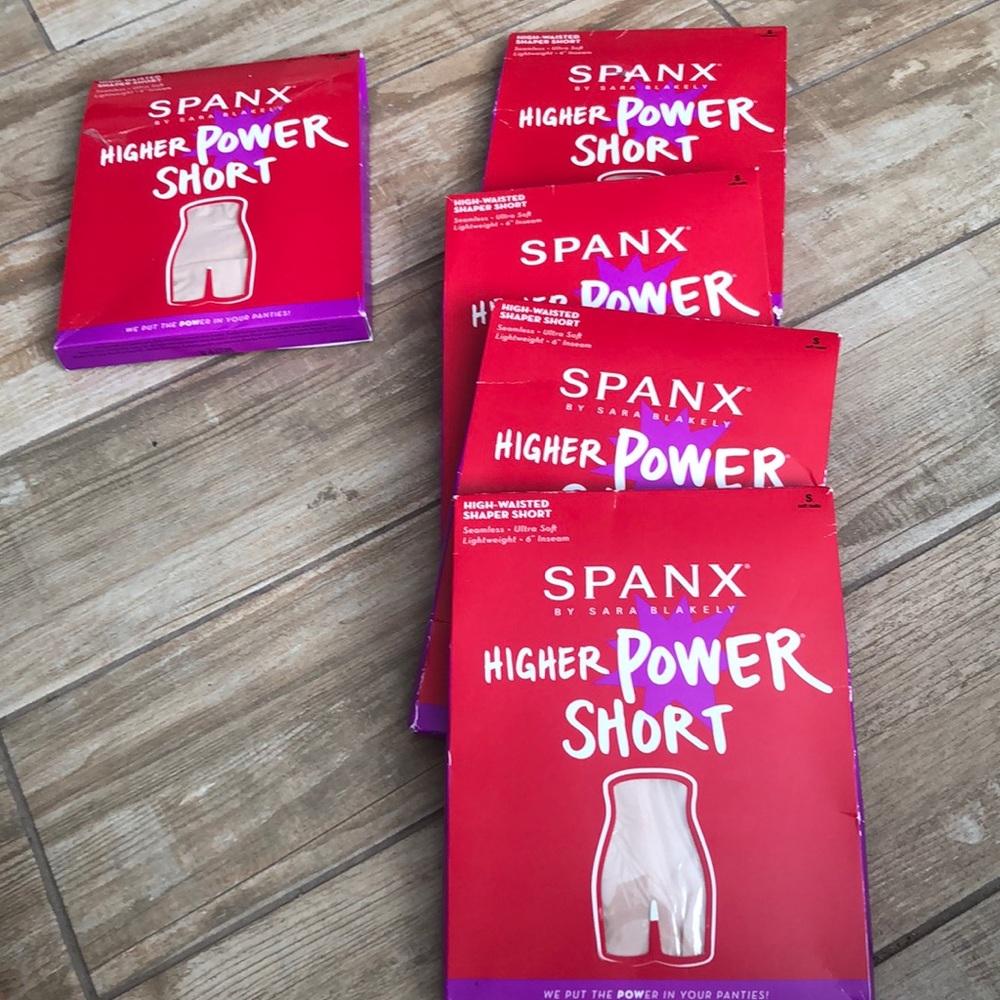 Spanx Higher power shorts nude high waisted
